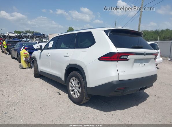 5TDAAAB53TS115693 2026 TOYOTA GRAND HIGHLANDER Белый Задняя левая четверть