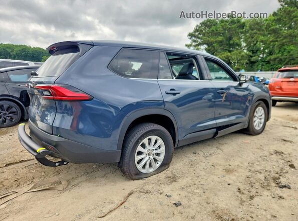 5TDAAAB54RS033884 2024 TOYOTA GRAND Blue Trasero derecho