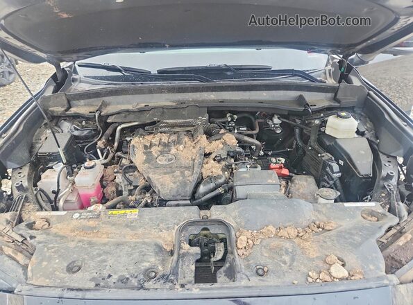 5TDAAAB54SS081195 2025 TOYOTA GRAND Black ძრავის განყოფილების ხედი