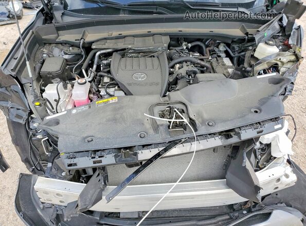 5TDAAAB54SS085070 2025 TOYOTA GRAND Black Rear interior view
