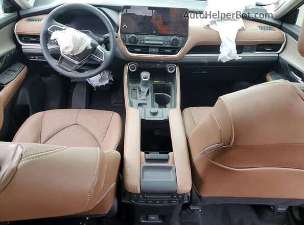 5TDAAAB54SS085070 2025 TOYOTA GRAND Black Dashboard view