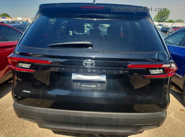 5TDAAAB54SS093878 2025 TOYOTA GRAND Black Հետևի տեսք