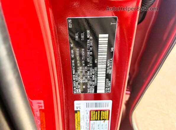5TDAAAB54TS125908 2026 TOYOTA GRAND Red Widok komory silnika