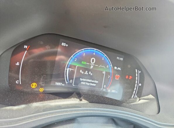 5TDAAAB54TS125908 2026 TOYOTA GRAND Red Widok zestawu wskaźników