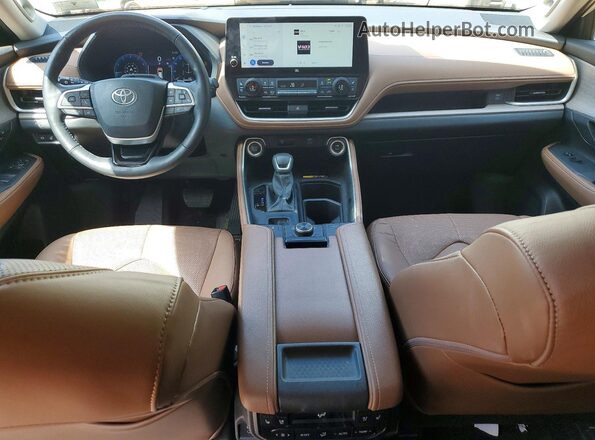 5TDAAAB55RS047941 2024 TOYOTA GRAND White Vista del salpicadero