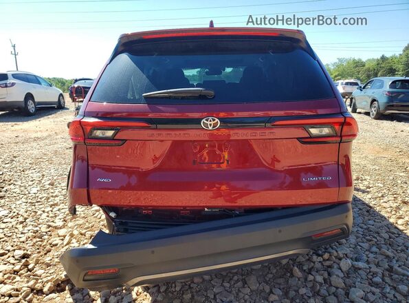 5TDAAAB55RS050547 2024 TOYOTA GRAND Red Vista trasera