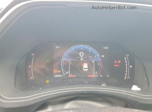 5TDAAAB55SS090827 2025 TOYOTA GRAND Белый Вид щитка приборов