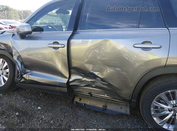 5TDAAAB55SS095428 2025 TOYOTA GRAND HIGHLANDER Gray წინა ხედი