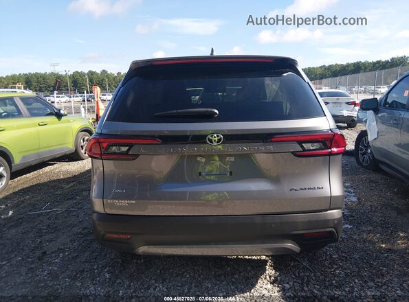5TDAAAB55SS095428 2025 TOYOTA GRAND HIGHLANDER Gray 