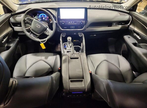 5TDAAAB55TS133855 2026 TOYOTA GRAND Blue Dashboard view