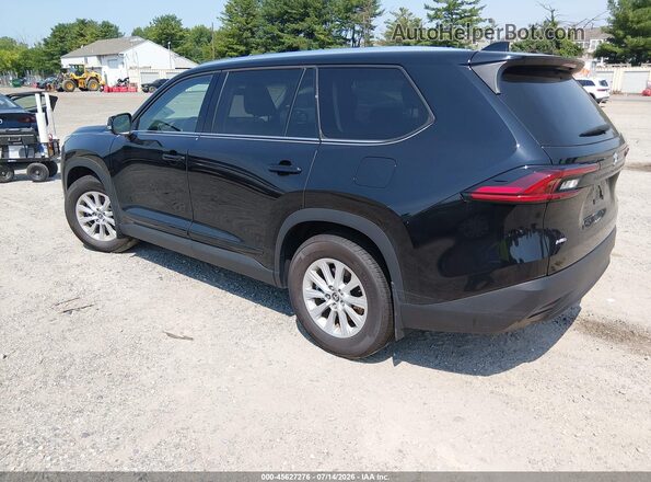 5TDAAAB56SS081330 2025 TOYOTA GRAND HIGHLANDER Black Հետևի ձախ