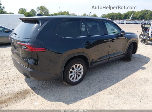 5TDAAAB56SS081330 2025 TOYOTA GRAND HIGHLANDER Black Հետևի աջ