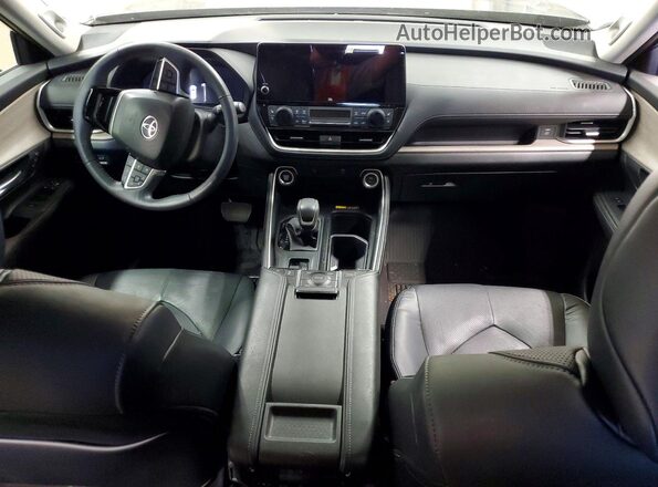 5TDAAAB56SS084227 2025 TOYOTA GRAND Blue Вид панелі приладів