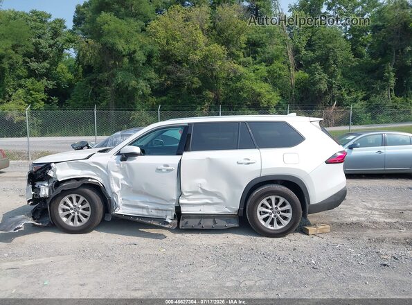5TDAAAB57RS018666 2024 TOYOTA GRAND HIGHLANDER White Widok wnętrza 360 stopni