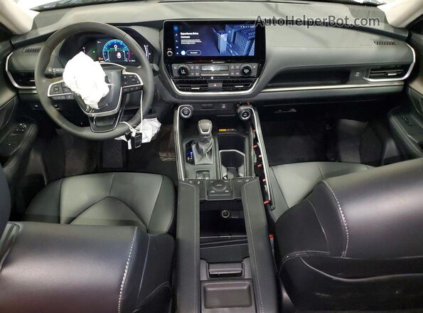 5TDAAAB57RS064921 2024 TOYOTA GRAND White Dashboard view