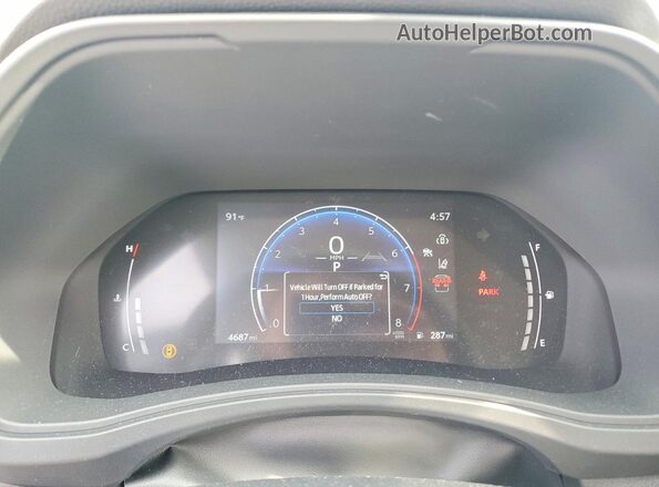 5TDAAAB57TS121268 2026 TOYOTA GRAND Black Vista del cuadro de instrumentos