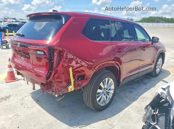 5TDAAAB57TS121982 2026 TOYOTA GRAND Burgundy Trasero derecho