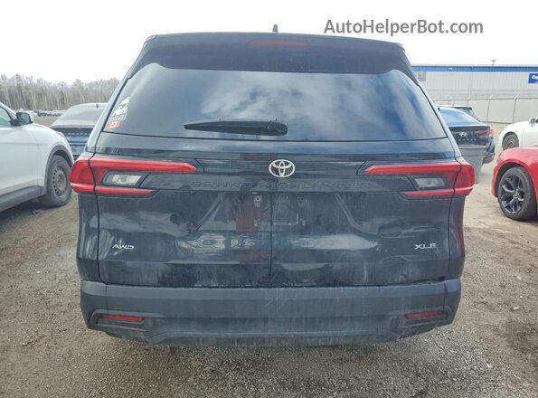 5TDAAAB58RS028137 2024 TOYOTA GRAND Black Հետևի տեսք