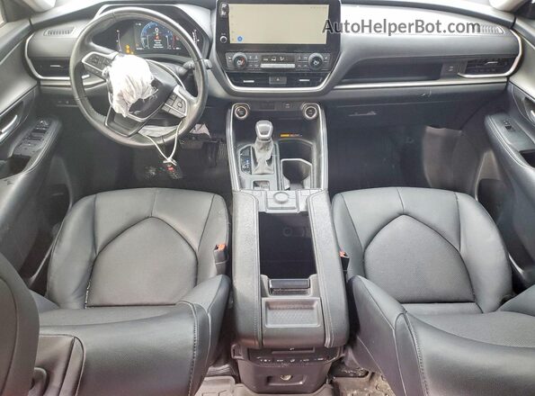 5TDAAAB58RS028137 2024 TOYOTA GRAND Black Առջևի վահանակի տեսք