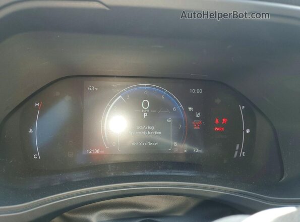 5TDAAAB58RS060800 2024 TOYOTA GRAND Gray Instrument cluster view