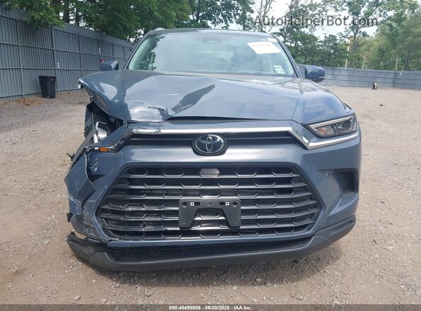 5TDAAAB58SS072306 2025 TOYOTA GRAND HIGHLANDER Gray Սարքավորումների վահանակի տեսք