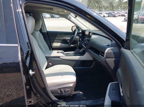 5TDAAAB58SS074959 2025 TOYOTA GRAND HIGHLANDER Black Vista interior delantera