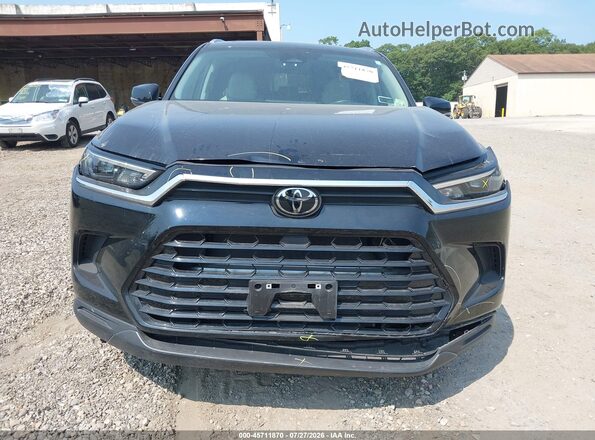 5TDAAAB58SS074959 2025 TOYOTA GRAND HIGHLANDER Black Vista del cuadro de instrumentos