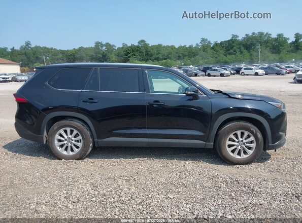 5TDAAAB58SS074959 2025 TOYOTA GRAND HIGHLANDER Black Vista interior trasera
