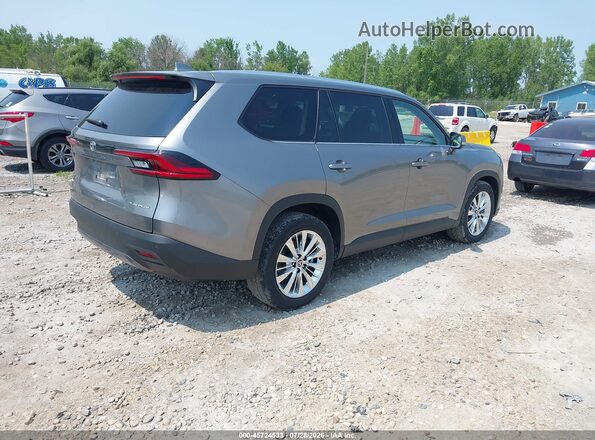 5TDAAAB59SS073092 2025 TOYOTA GRAND HIGHLANDER Gray Tył prawy