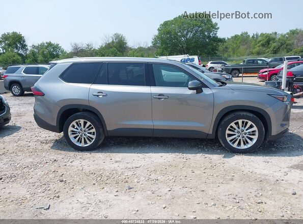 5TDAAAB59SS073092 2025 TOYOTA GRAND HIGHLANDER Gray Widok wnętrza z tyłu