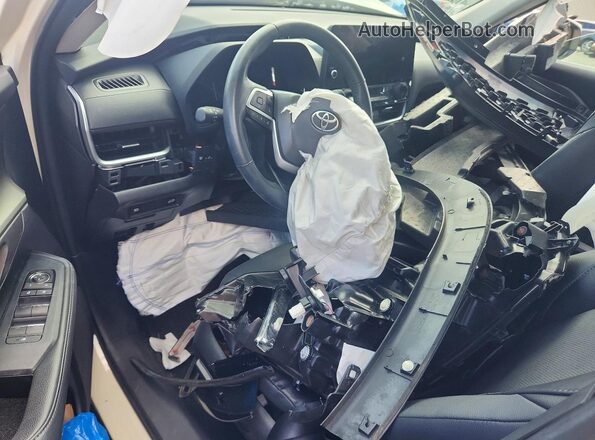 5TDAAAB5XRS034571 2024 TOYOTA GRAND White Вид панелі приладів