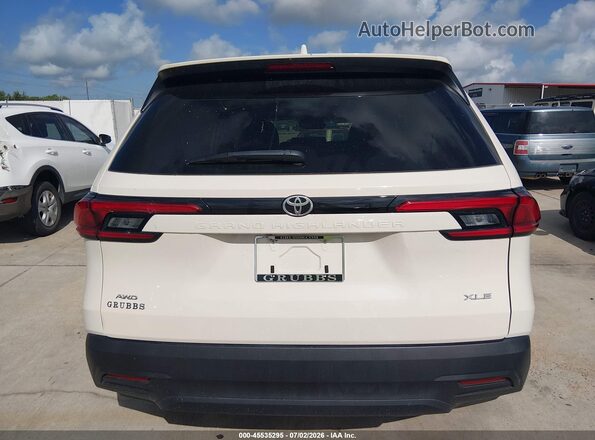 5TDAAAB5XRS054190 2024 TOYOTA GRAND HIGHLANDER White 