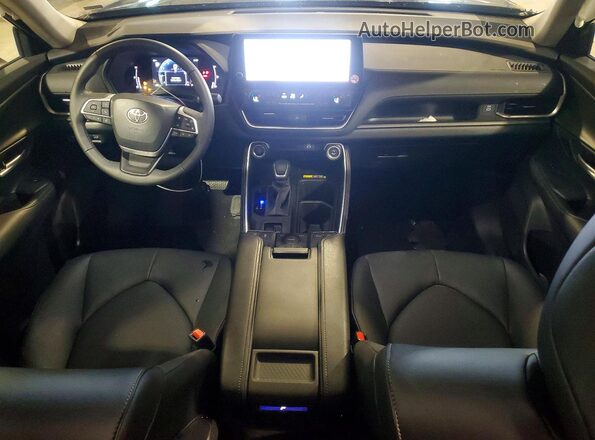 5TDAAAB5XTS134693 2026 TOYOTA GRAND Black Вид панелі приладів