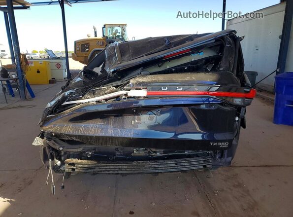 5TDAAAB63RS012565 2024 LEXUS TX Blue Rear view