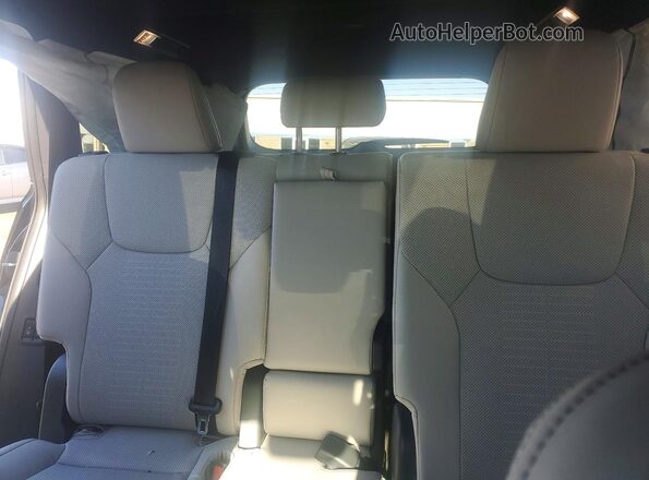 5TDAAAB63SS025807 2025 LEXUS TX Black Vista de los asientos traseros