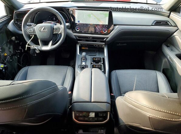 5TDAAAB65SS025436 2025 LEXUS TX Gray Առջևի վահանակի տեսք