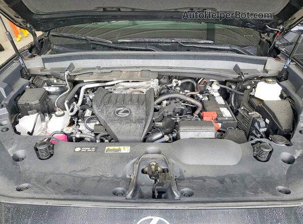 5TDAAAB65SS045508 2025 LEXUS TX Black ძრავის განყოფილების ხედი