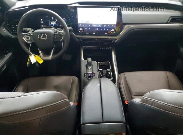 5TDAAAB65SS045508 2025 LEXUS TX Black წინა პანელის ხედი