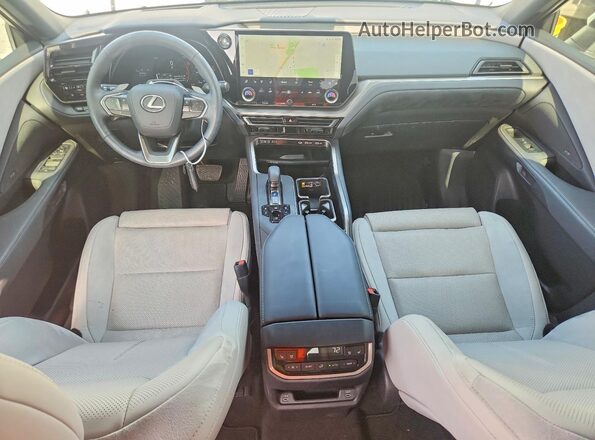 5TDAAAB65TS054047 2026 LEXUS TX Белый Вид панели приборов