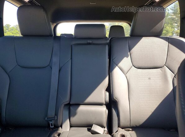 5TDAAAB66SS032931 2025 LEXUS TX White Widok tylnych siedzeń
