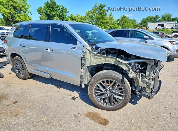 5TDAAAB68RS001027 2024 LEXUS TX Silver Przód prawy
