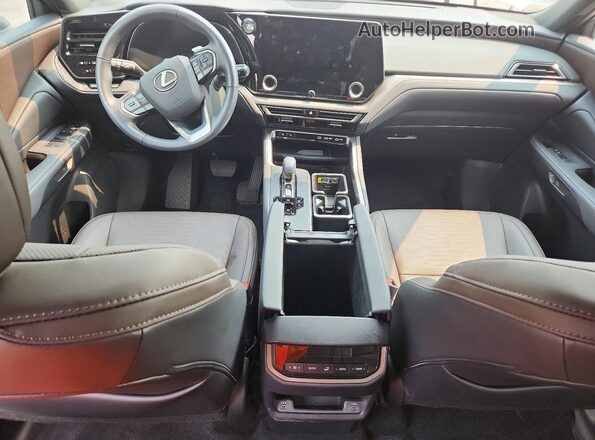 5TDAAAB6XSS038134 2025 LEXUS TX Белый Вид панели приборов