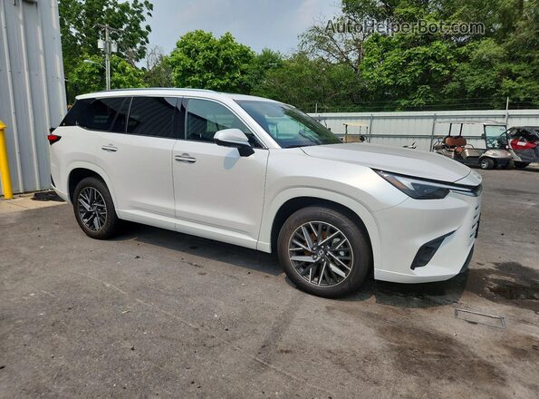 5TDAAAB6XSS038134 2025 LEXUS TX Белый Передняя правая четверть
