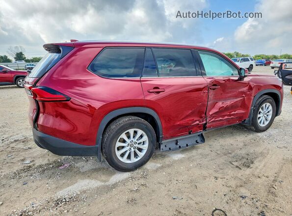 5TDABAA58RS001549 2024 TOYOTA GRAND Red უკანა მარჯვენა