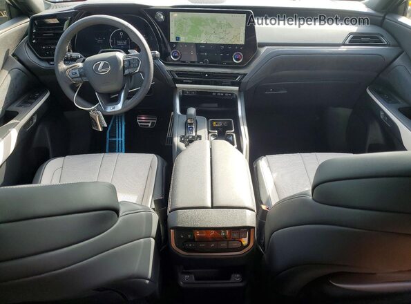 5TDABAB63TS017821 2026 LEXUS TX White Dashboard view