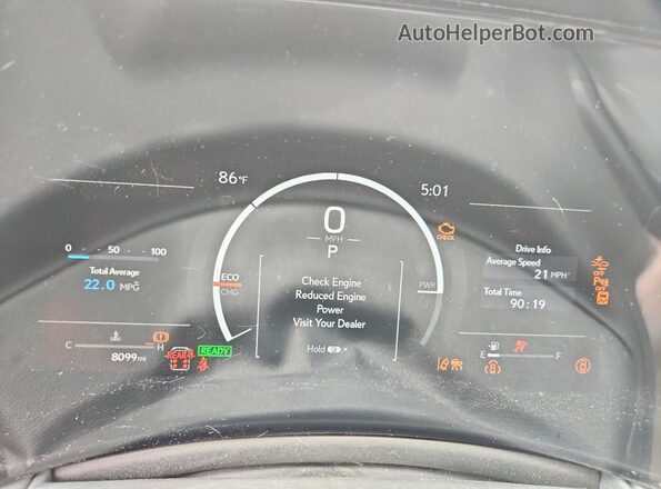 5TDABAB64SS010648 2025 LEXUS TX Silver ხელსაწყოთა პანელის ხედი
