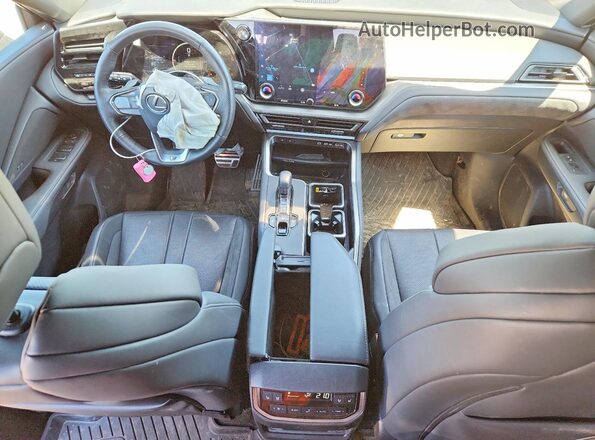 5TDABAB65SS011968 2025 LEXUS TX Gray Vista del salpicadero