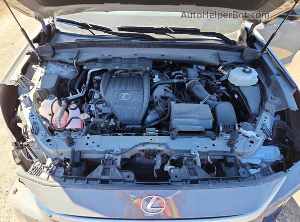 5TDABAB65SS011968 2025 LEXUS TX Gray Vista del compartimento del motor