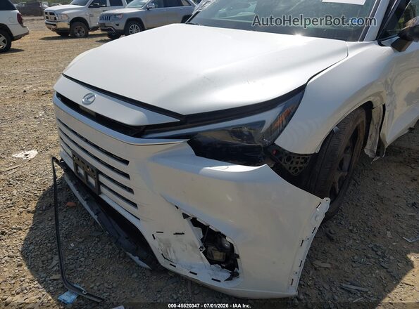 5TDABAB69SS014338 2025 LEXUS TX 500H White Вид спереду