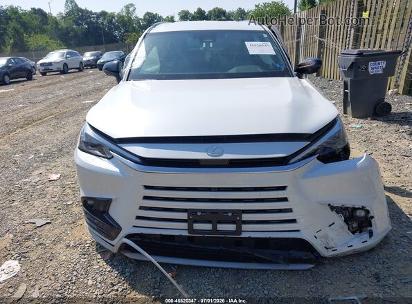 5TDABAB69SS014338 2025 LEXUS TX 500H White Вид задньої частини салону